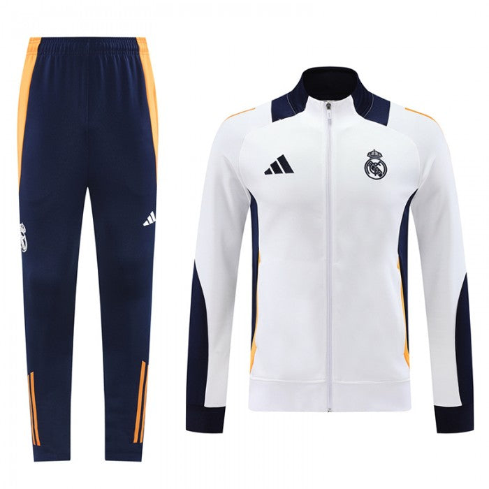 Real Madrid White Navy Blue Edition Training Suit