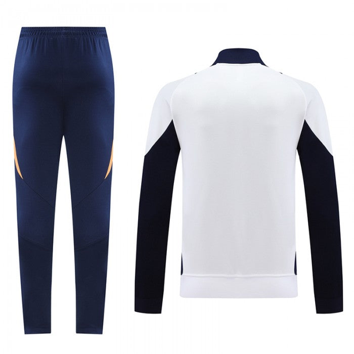 Real Madrid White Navy Blue Edition Training Suit