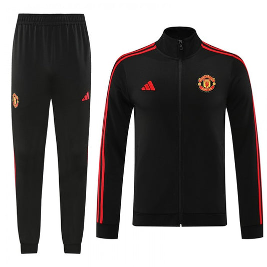 Manchester United Black Red Edition Training Suit