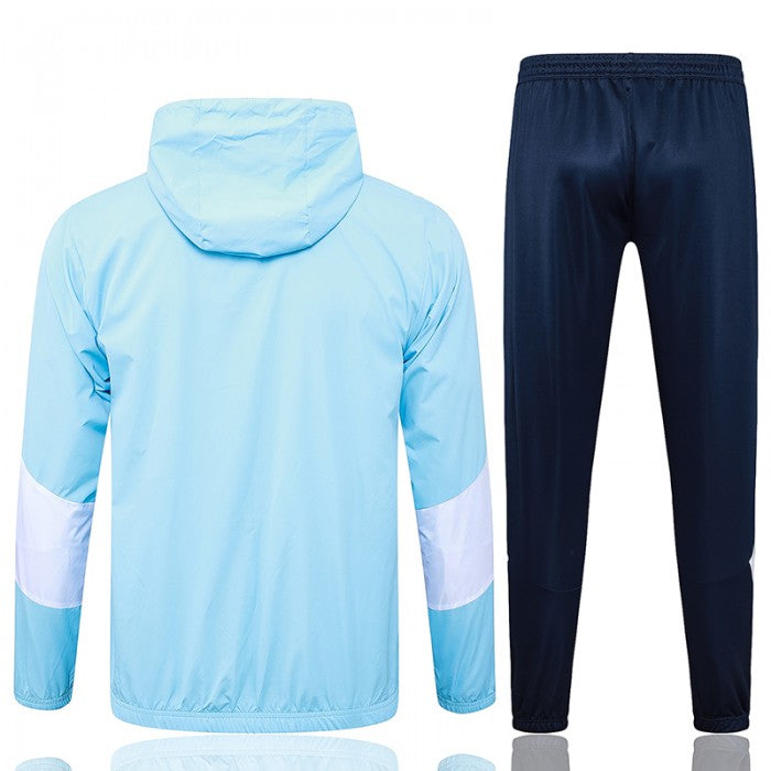 Manchester City Blue Hooded Training Suit