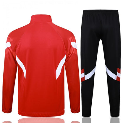 Bayern Munich Red White Training Suit