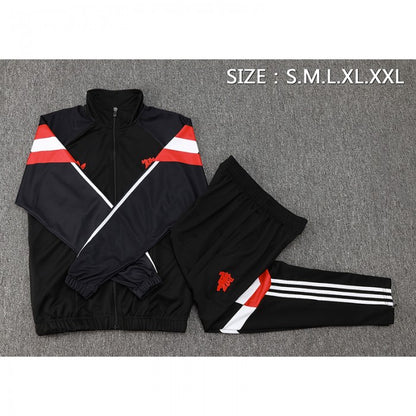 Manchester United Black Red Edition Training Suit