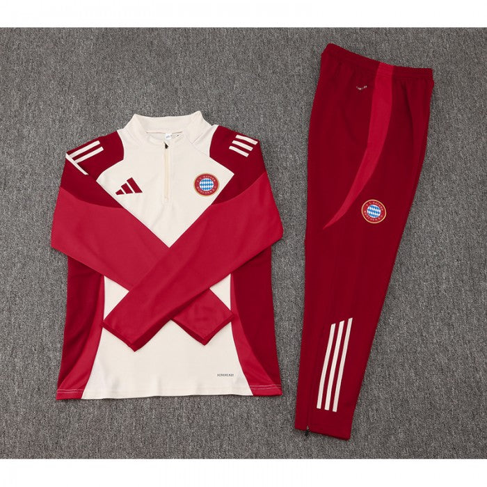 Bayern Munich White Red Training Suit