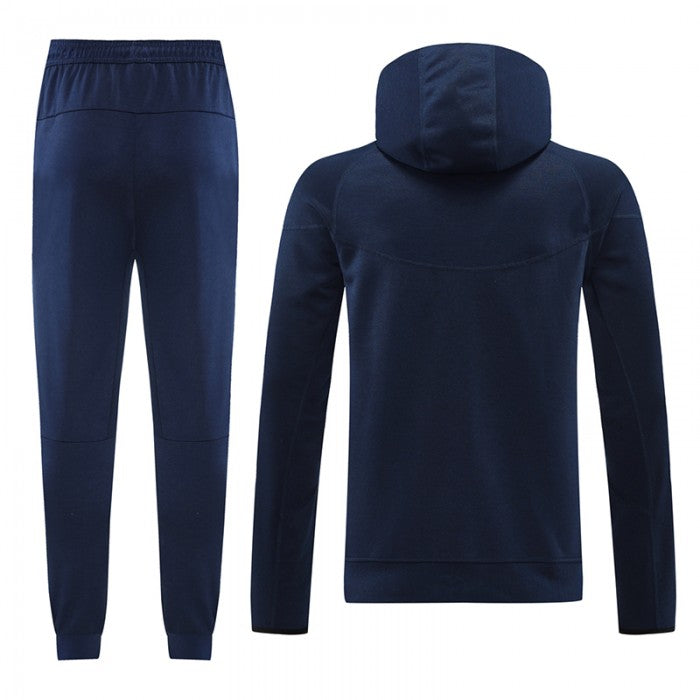 Paris Saint-Germain PSG Navy Blue Hooded Training Suit