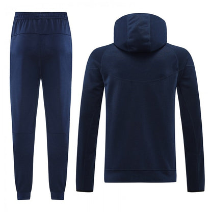 Paris Saint-Germain PSG Navy Blue Hooded Training Suit