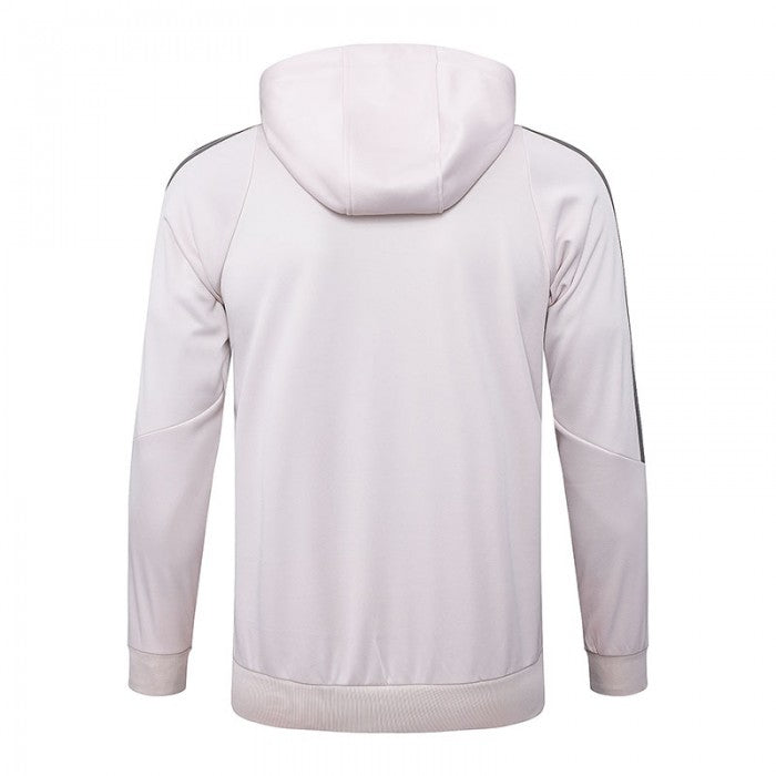 Real Madrid Khaki Hooded Edition Training Suit