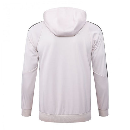 Real Madrid Khaki Hooded Edition Training Suit