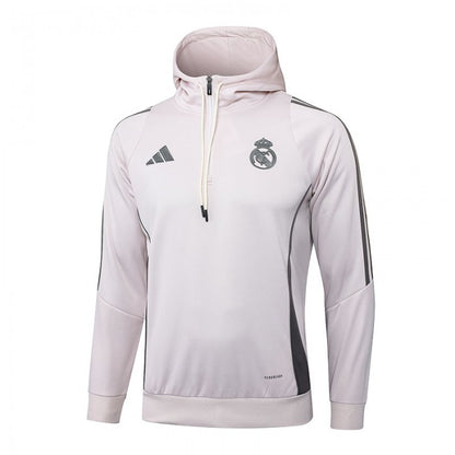 Real Madrid Khaki Hooded Edition Training Suit
