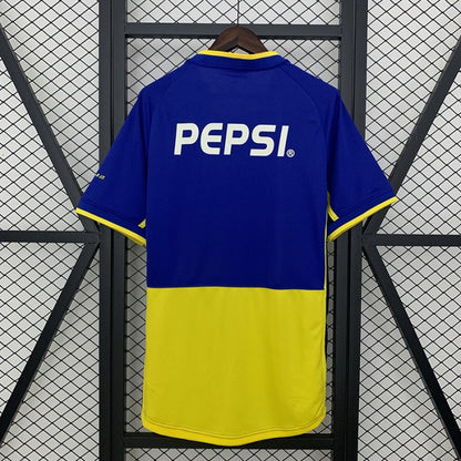 Retro Boca Juniors Home Jersey 02/03