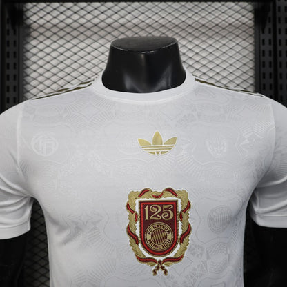 Authentic Bayern Munich 125th Anniversary White Jersey 25/26