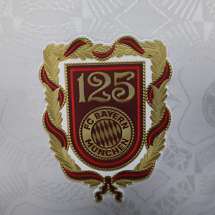 Authentic Bayern Munich 125th Anniversary White Jersey 25/26