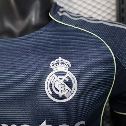 Authentic Real Madrid Away Navy Blue Jersey 25/26