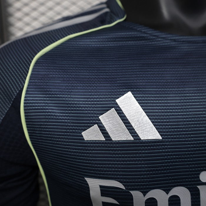 Authentic Real Madrid Away Navy Blue Jersey 25/26