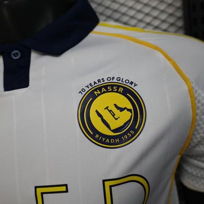 Authentic Al Nassr Away White Jersey 25/26
