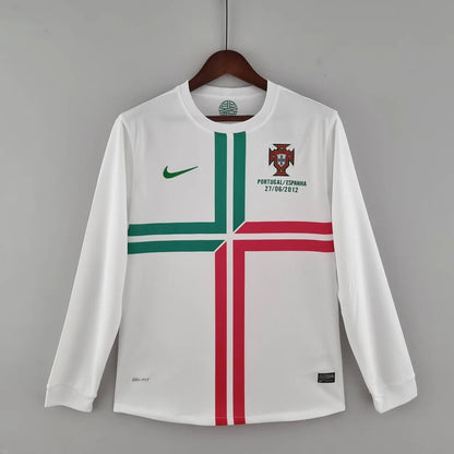 Retro Portugal Away Long Sleeves Jersey 2012