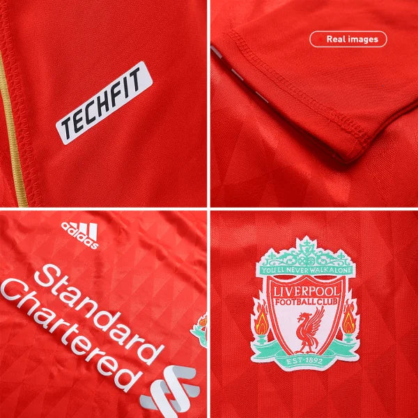 Retro 2011/12 Liverpool Home Long Sleeves Jersey