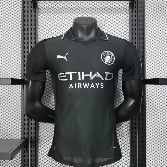 Authentic Manchester City Away Black Jersey 25/26