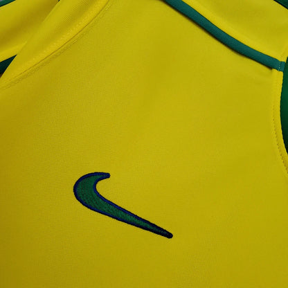 Retro Brazil Home Jersey 1998