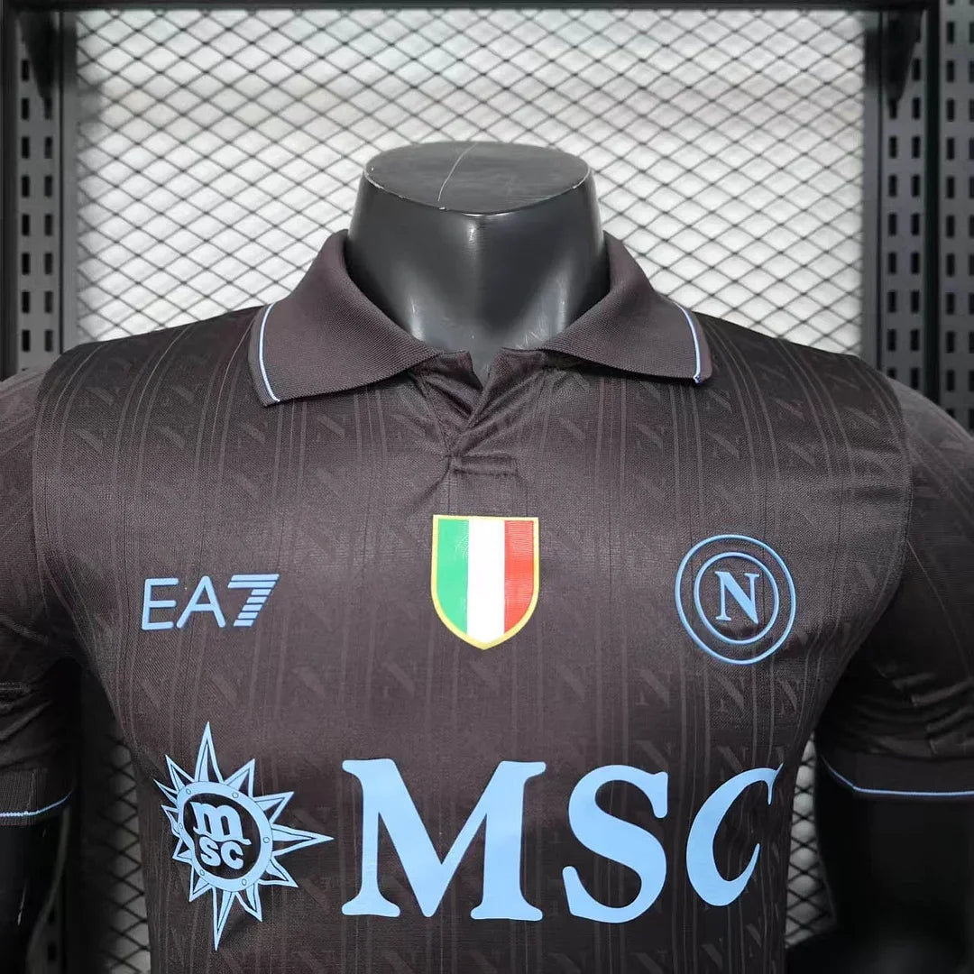Authentic Napoli Away Black Jersey 25/26