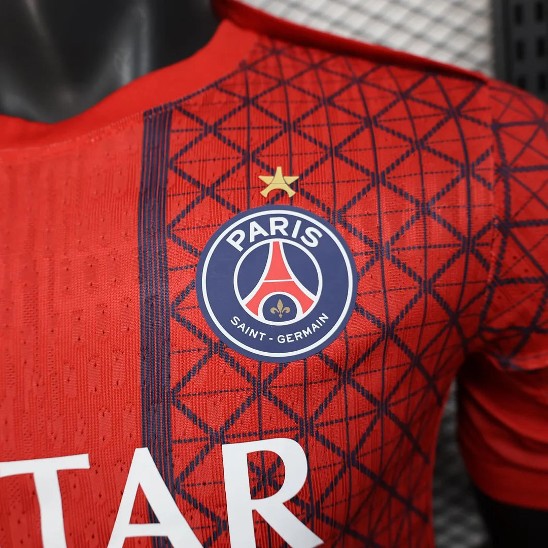 Authentic PSG Red Training Jersey 25/26