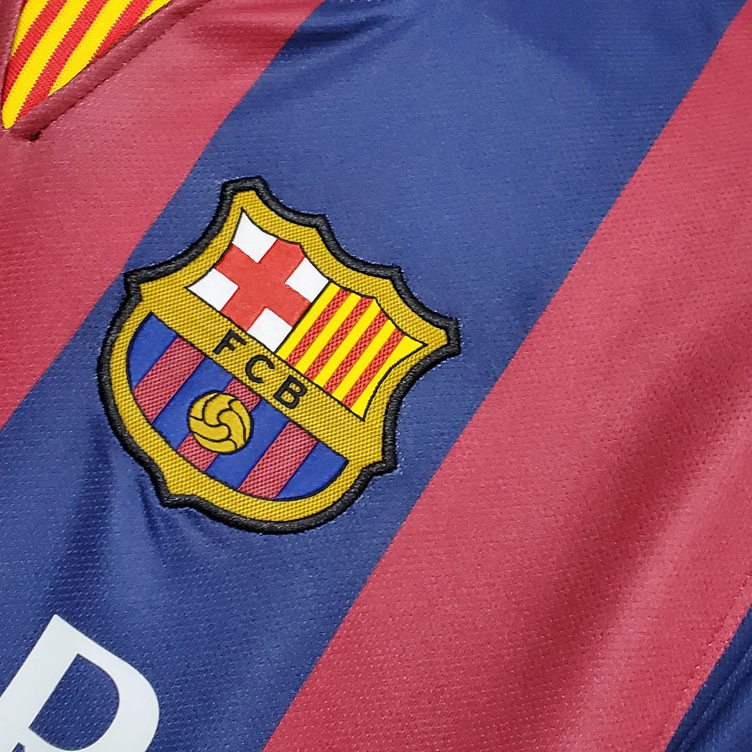 Retro Barcelona Home Jersey 14/15