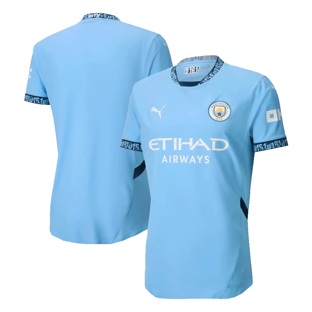 Authentic Manchester City Home Jersey Shirt 2024/25