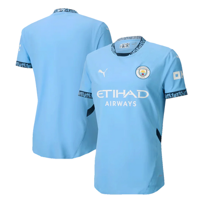 Authentic Manchester City Home Jersey Shirt 2024/25