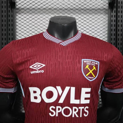 Authentic West Ham Home Jersey 25/26