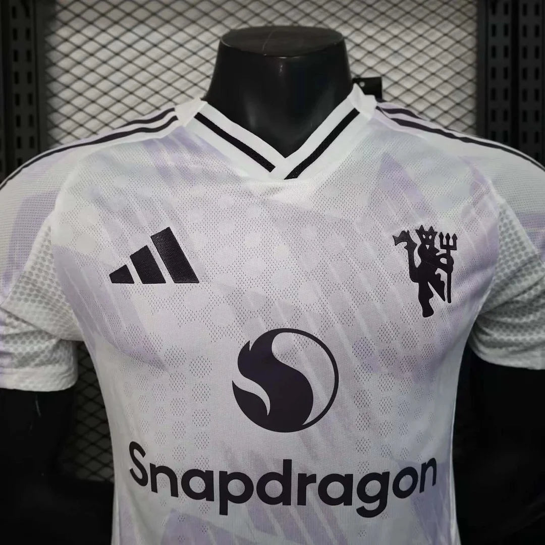 Authentic Manchester United Away White Jersey 25/26