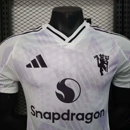 Authentic Manchester United Away White Jersey 25/26