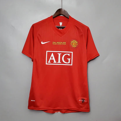 Retro Manchester United Home Jersey 07/08