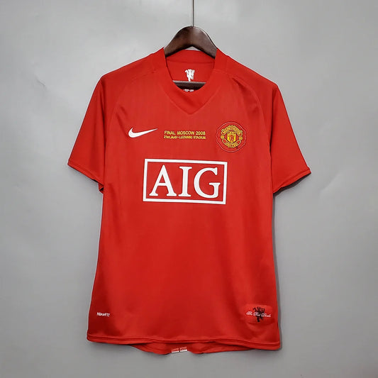 Retro Manchester United Home Jersey 07/08