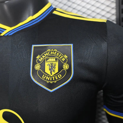 Authentic Manchester United Away Black Jersey 25/26
