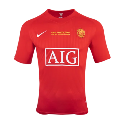 Retro 2007/08 Manchester United League Home Jersey