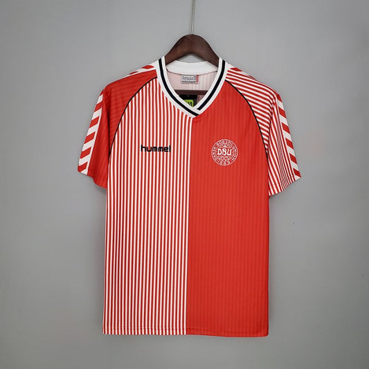 Retro Denmark Home Jersey 1986
