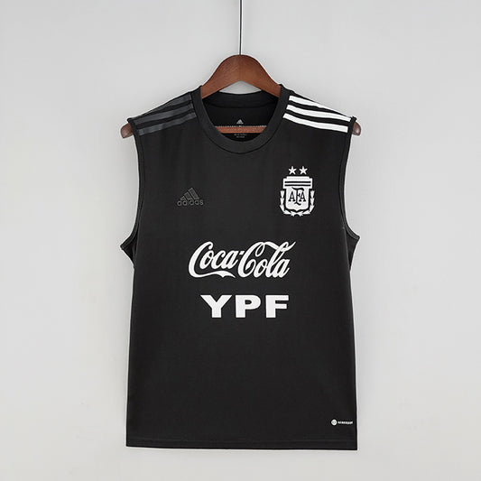 Argentina Training Black Vest Jersey