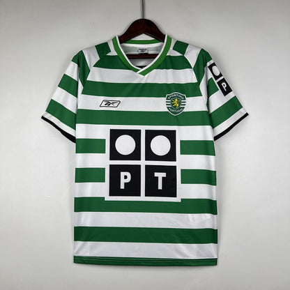 Retro Sporting Lisbon Home Jersey 03/04