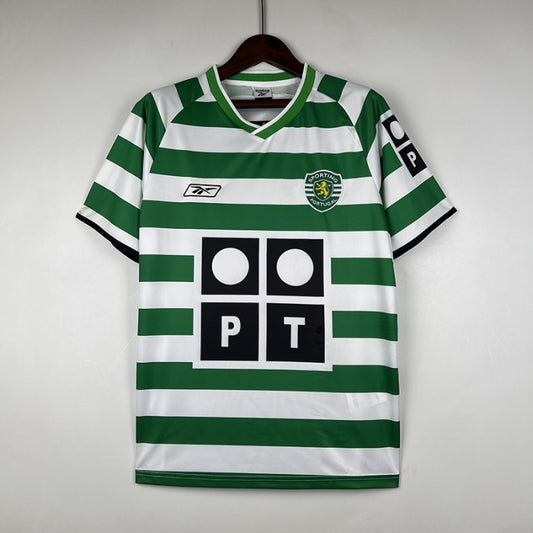 Retro Sporting Lisbon Home Jersey 03/04