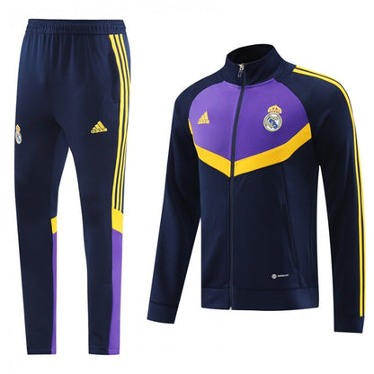 Real Madrid Navy Blue Purple Edition Training Suit