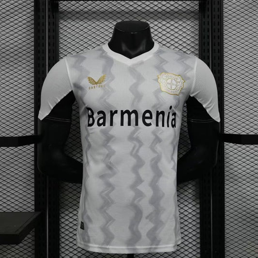 Authentic Bayer Leverkusen Away White Jersey 24/25
