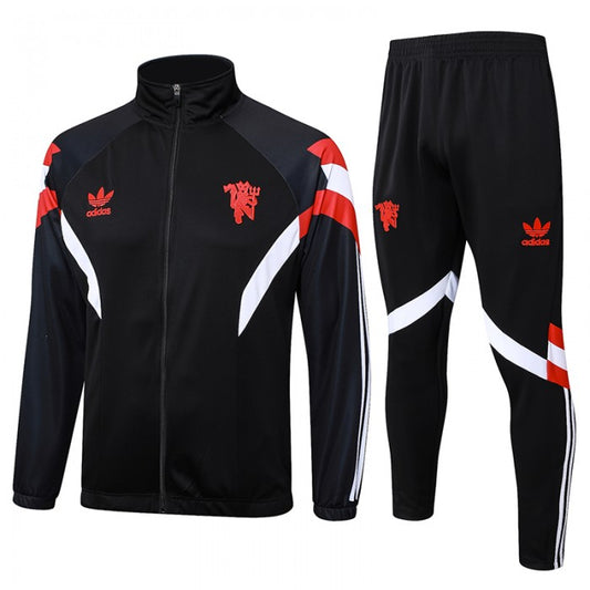 Manchester United Black Red Edition Training Suit