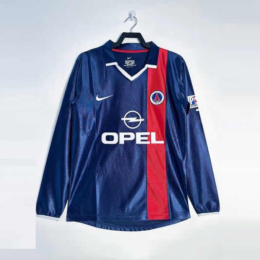 Retro PSG Home Jersey Long Sleeves 01/02
