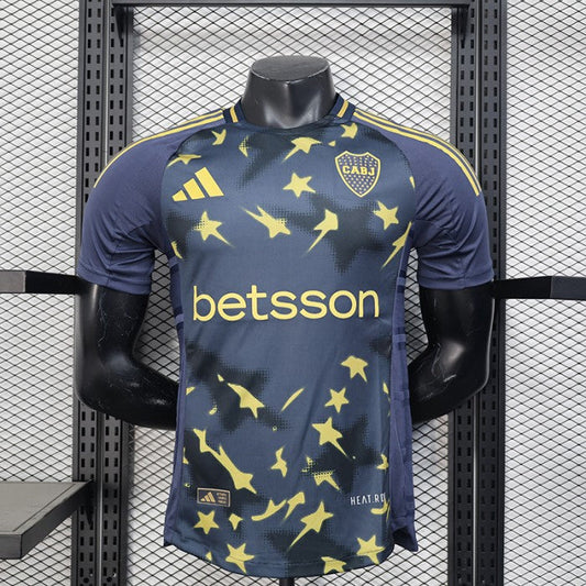 Authentic Boca Juniors Third Away Navy Blue Jersey 25/26