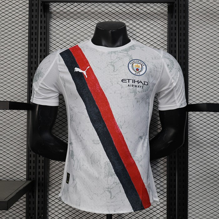 Authentic Manchester City Away White Jersey 25/26
