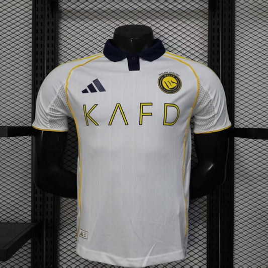 Authentic Al Nassr Away White Jersey 25/26